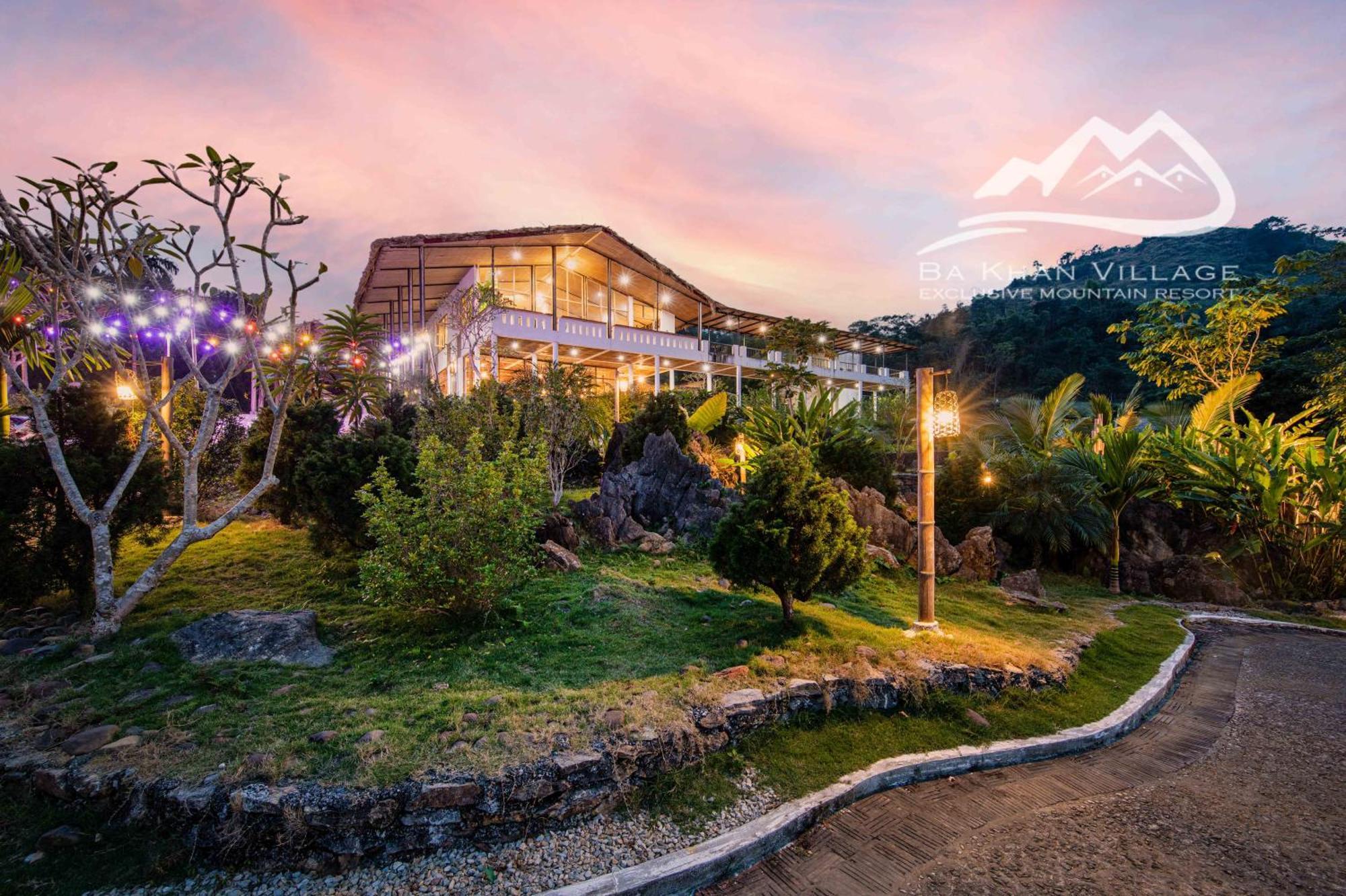 Bakhan Village Resort Mai Chau Exterior photo